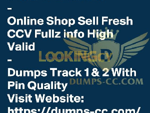 DUMPS-CC.COM Online Shop Sell Fresh CVV Fullz info/ Dumps Track 1 & 2 With Pin High Quality